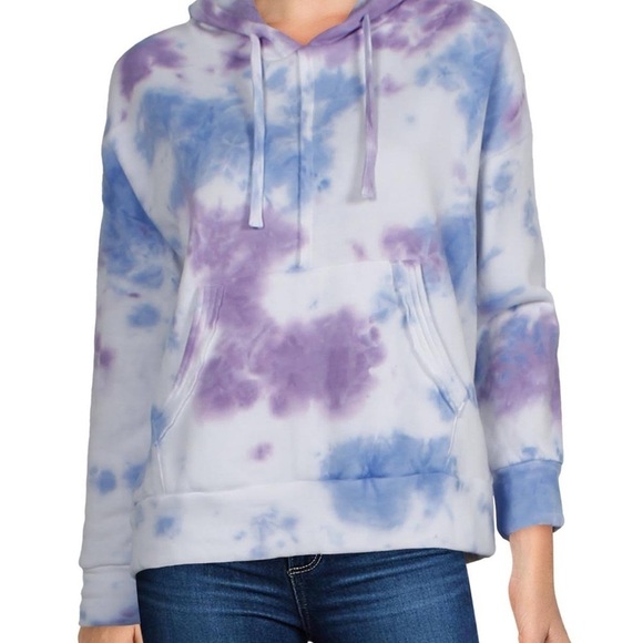 EUC - FP Movement Work it Out Tie Dye Hoodie - size Small - Picture 2 of 6